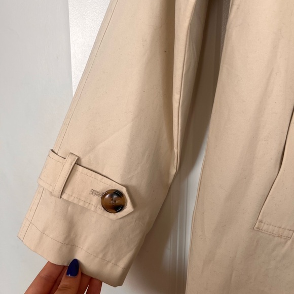 NWOT Point Zero Trench Coat - Picture 5 of 7